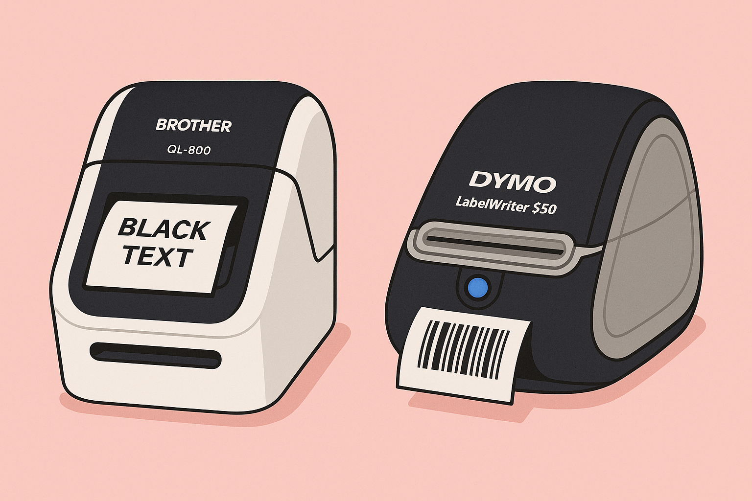 Brother QL-800 – alternativa a la Dymo LabelWriter 550