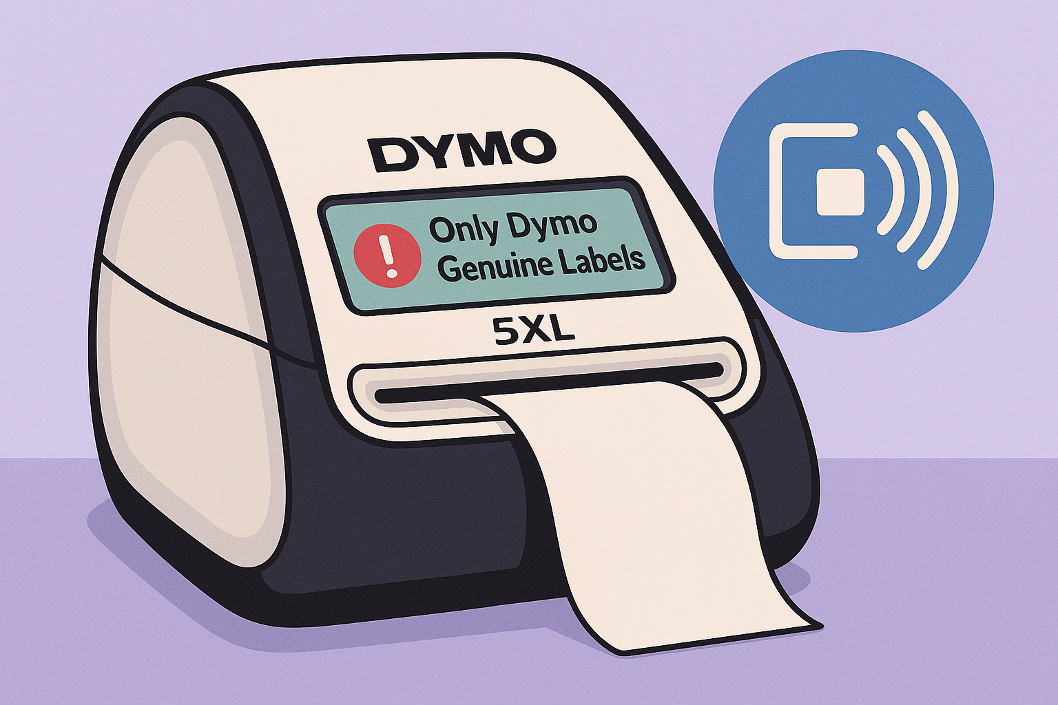 Error «Only Dymo Genuine Labels» a la Dymo 550 / 5XL – Solució