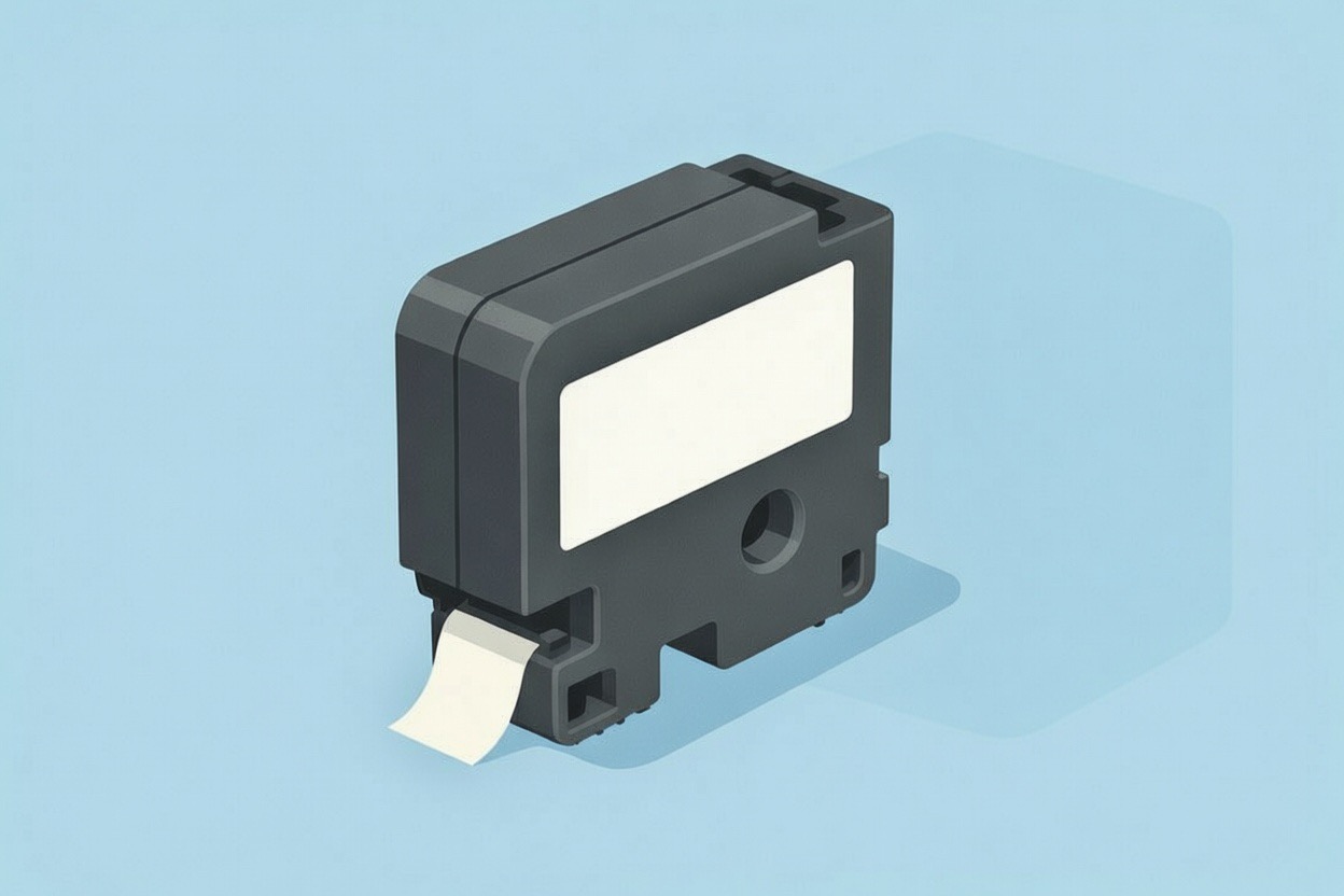 Etiquetes i cintes Dymo Rhino per a la identificació industrial de cables