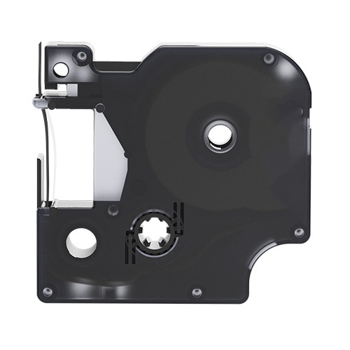 Cinta d'etiquetes compatible amb Dymo 53713, negre sobre blanc, 24mm x 7m