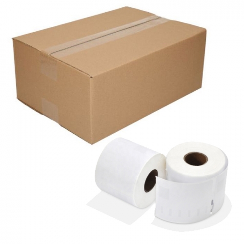 10 rotlles d'etiquetes compatibles amb Dymo 99015, 54 x 70mm, 320 etiquetes