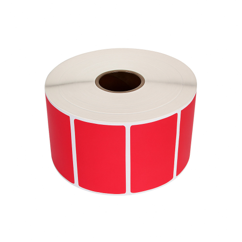 Etiquetes vermelles compatibles amb Zebra, 57 x 32mm, 1500 etiquetes