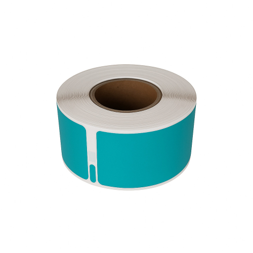 Etiquetes verdes compatibles amb Dymo 99010, 28 x 89mm, 130 etiquetes
