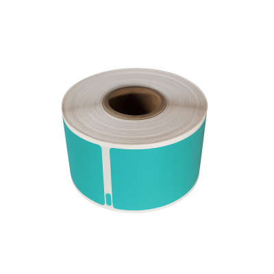 Etiquetes verdes compatibles amb Dymo 99012
