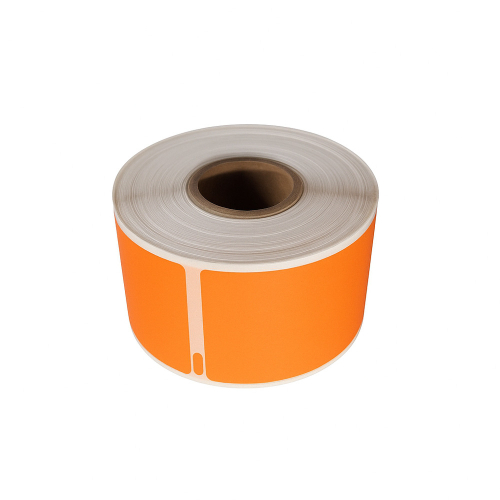 Etiquetes taronja compatibles amb Seiko SLP-2RL, 28 x 89mm, 260 etiquetes