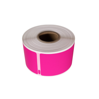 Etiquetes roses compatibles amb Dymo 99012