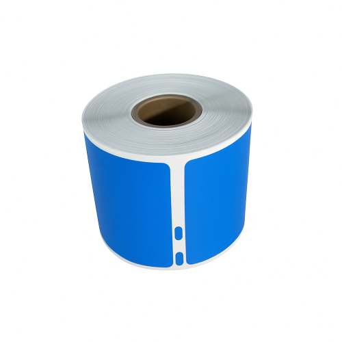 Etiquetes blaves compatibles amb Dymo 99014, 101 x 54mm, 220 etiquetes