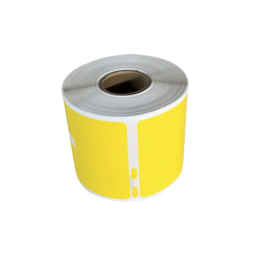 Etiquetes grogues compatibles amb Dymo 99014