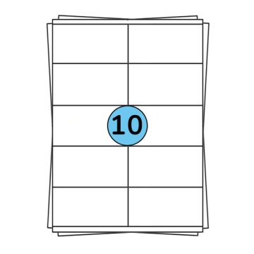 A4 fulls d'adhesius