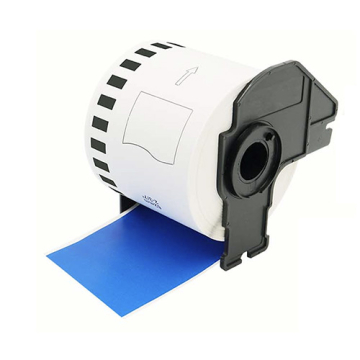 Etiquetes blaves compatibles amb Brother DK-22205