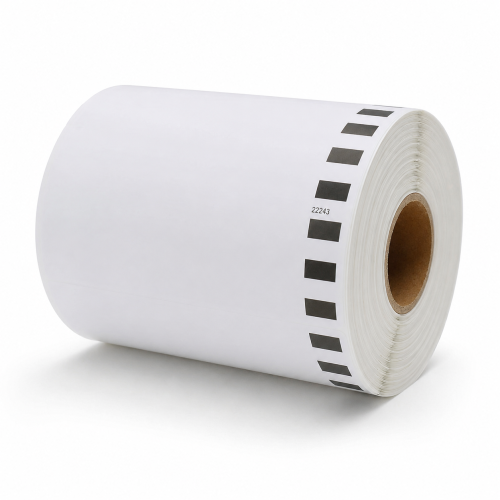 Etiquetes compatibles amb Brother DK-22243, sense suport, 102mm x 30,48m