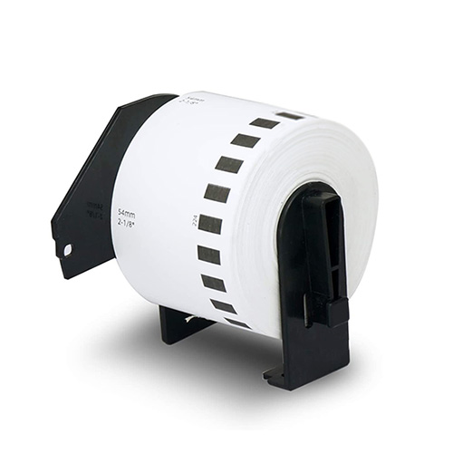 Etiquetes compatibles amb Brother DK-N55224, 54mm x 30,48m