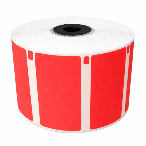 Etiquetes compatibles amb Epson, vermelles, 56 x 25mm, 1000 etiquetes, removibles