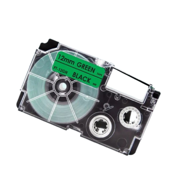 Cinta d'etiquetes compatible amb Casio XR-12GN