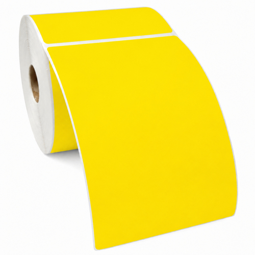 Etiquetes grogues compatibles amb Zebra, 102 x 210mm, 810 etiquetes